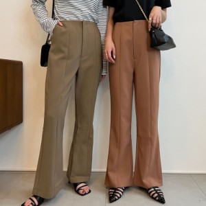 ツイルバックスリットダーツパンツ