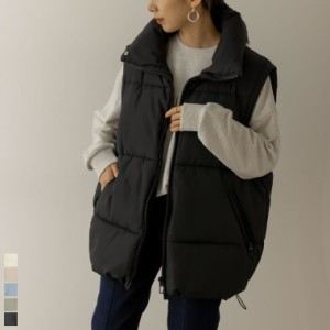 [SPRING SALE][2022A/W COLLECTION]ビッグシルエットファイバーダウンベスト