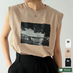USAコットンフォトプリントTシャツ