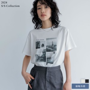 【クーポンご利用で500円OFF】シーンナリーフォトプリントTシャツ