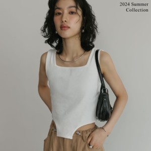 [2024 SUMMER COLLECTION]ストレッチハイレグタンクトップ