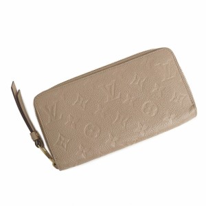 （中古）ルイ ヴィトン LOUIS VUITTON モノグラムアンプラント ジッピーウォレット 長財布 トゥルトレール ベージュ M69034