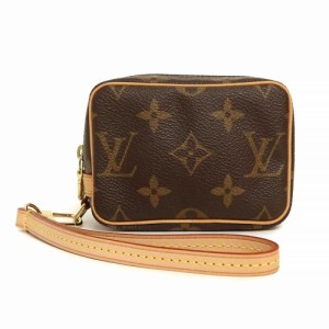 （未使用　展示品）ルイ ヴィトン LOUIS VUITTON トゥルース ワピティ ポーチ モノグラム ブラウン 茶 M58030