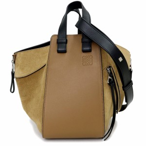 （新品・未使用品）ロエベ LOEWE ハンモックバッグ スモール 2way ショルダー ハンドバッグ 斜め掛け クラシックカーフ レザー スエード 