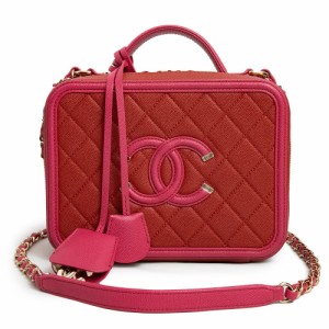 （新品・未使用品）シャネル CHANEL マトラッセ CCフィリグリー ココマーク 2Way チェーン ショルダー バニティバッグ 斜め掛け キャビア