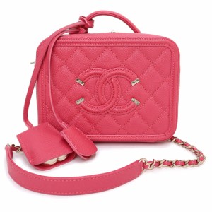 （未使用　展示品）シャネル CHANEL マトラッセ CCフィリグリー スモール ココマーク 2way チェーン ショルダー バニティバッグ 斜め掛け