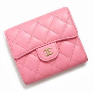 chanel マトラッセ ピンク 財布の通販｜au PAY マーケット