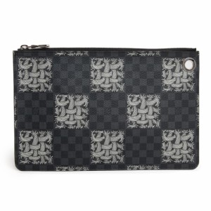 （新品・未使用品）ルイ ヴィトン LOUIS VUITTON ポシェット ジュール PM クリストファーネメス コラボ クラッチバッグ ダミエグラフィッ