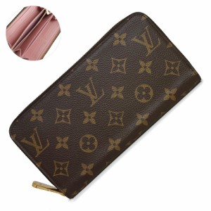 （未使用　展示品）ルイ ヴィトン LOUIS VUITTON ジッピー ウォレット ラウンドファスナー 長財布 モノグラム ブラウン ローズバレリーヌ