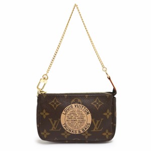 （未使用保管品）ルイ ヴィトン LOUIS VUITTON ミニ ポシェット アクセソワール アクセサリーポーチ T＆B ハンド ミニ チェーン バッグ 