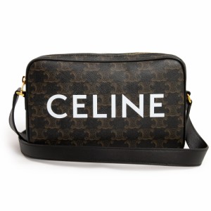 （新品・未使用品）セリーヌ CELINE ミディアム メッセンジャーバッグ ショルダーバッグ 斜め掛け トリオンフキャンバス カーフスキン レ