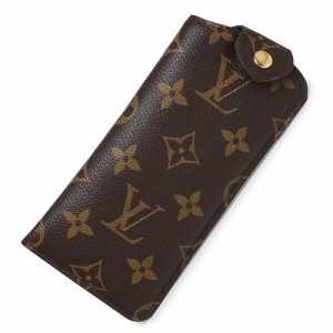 （新品・未使用品）ルイ ヴィトン LOUIS VUITTON エテュイ リュネット PM 眼鏡 サングラス メガネケース モノグラム ブラウン 茶 ゴール