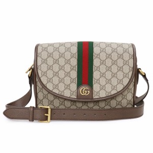 （新品・未使用品）グッチ GUCCI オフィディア メッセンジャー 斜め掛け ショルダーバッグ GGスプリームキャンバス レザー ベージュ エボ