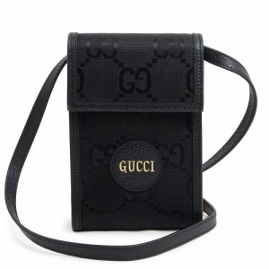 （新品・未使用品）グッチ GUCCI Off The Grid オフザグリット ミニ ショルダーバッグ 斜め掛け GGナイロン ブラック 黒 アンティークシ