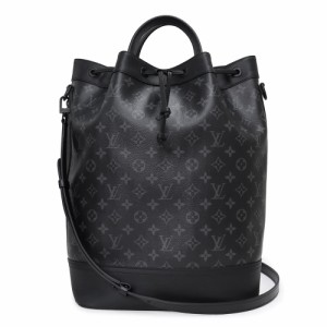 （未使用　展示品）ルイ ヴィトン LOUIS VUITTON マキシ ノエ スリング 2WAY ショルダー 斜め掛け ハンドバッグ モノグラムエクリプス ブ