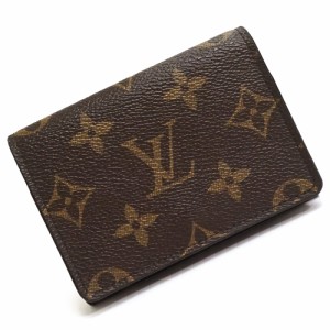 （美品）ルイ ヴィトン LOUIS VUITTON アンヴェロップ カルト ドゥ ヴィジット カードケース パスケース 名刺入れ 定期入れ モノグラム 