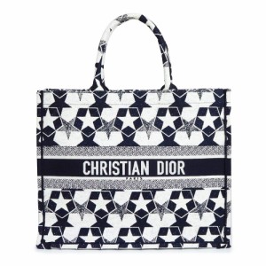 （新品・未使用品）クリスチャンディオール Christian Dior BOOK TOTE ラージ エトワール ブックトート ラージ ハンドバッグ スター 星 
