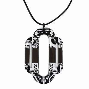 （新品・未使用品）エルメス HERMES アトラージュ タトゥーアージュ Attelage Etriers Tattoo ネックレス ペンダント レザー フォーグリ 