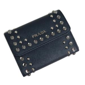 prada 三つ折り 財布 シルバーの通販｜au PAY マーケット