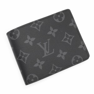 （新品・未使用品）ルイ ヴィトン LOUIS VUITTON ポルトフォイユ ミュルティプル 二つ折り財布 札入れ ダミエグラフィット ブラック 黒 N