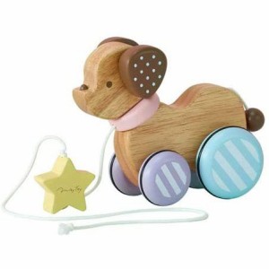 ミルキートイ キャンディーパピー MilkyToy Candy Puppy 木製玩具 【犬 プルトイ ペット ベビーカラー パステルカラー おもちゃ ギフト 