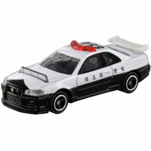 トミカ No.1 日産 スカイライン GT-R (BNR34) パトロールカー 【パトカー No.01 NISSAN 警察車両 緊急車両 ミニカー サック箱 自動車 タ