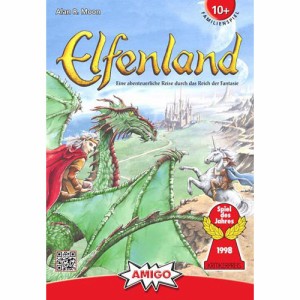 エルフェンランド 日本語説明書付き ボードゲーム (Elfenland) 【1998年度ゲーム大賞受賞 Amigo社製】