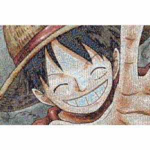 ジグソーパズル 1000ピース ワンピースモザイクアート ルフィ 1000-583 【ONE PIECE 尾田栄一郎 モンキー・D・ルフィ 麦わら ensky エン