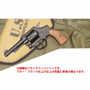 ハートフォード 発火モデルガン S&W ビクトリーモデル 4インチ ブルーブラックフィニッシュ ヘビーウェイト HW 木製グリップ標準装備 【