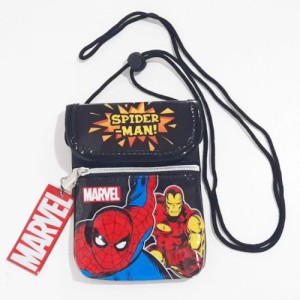 MARVEL マーベル スパイダーマン ショルダーミニポーチ (BOOM!) 【小物入れ 首さげポシェット バッグ キッズ 子供用】