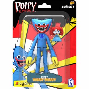 Poppy Playtime ポピープレイタイム アクションフィギュア ハギーワギー Huggy Wuggy (ホラー) (公式ライセンス商品) 【国内正規流通品 