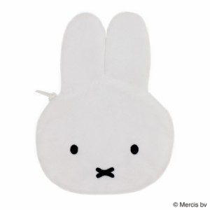 ポーチ—ズ ミッフィー miffy 【顔型 フェイス型 ぬいぐるみ 化粧ポーチ コインケース 財布 小物入れ 雑貨 グッズ 誕生日 プレゼント 玩