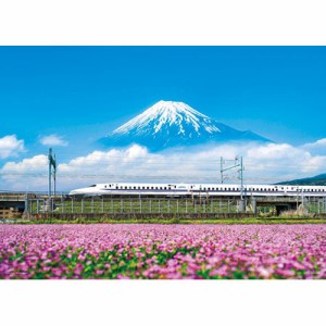 ジグソーパズル 500ピース れんげの花と富士山(静岡) 05-1016 【N700系 日本風景 やのまん】