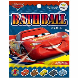 ディズニー ピクサー カーズ バスボール BATH BALL 入浴剤 バスボム 1個 【ライトニング・マックィーン お風呂 マスコット人形フィギュア