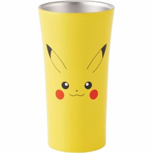 ピカチュウ (フェイス ポケットモンスター ポケモン) 真空断熱ステンレスタンブラー 300ml STB3N 【保冷 保温 真空断熱2層構造 コップ カ