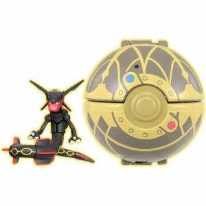 ポケットモンスター モンコレ ポケデルゼ 黒いレックウザ (いにしえのモンスターボール) 【ターゲット付属 ポケモン フィギュア 人形 本