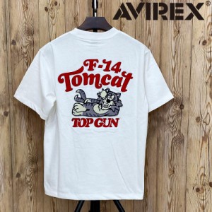 送料無料 AVIREX アヴィレックス SAGARA TOM CAT 半袖Tシャツ アビレックス トップス メンズ ブランド おすすめ おしゃれ 通販 春 夏 服 