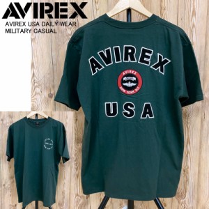 送料無料 AVIREX アヴィレックス VARSITY LOGO T-SHIRT ロゴ Tシャツ 刺繍 半袖Tシャツ おすすめ おしゃれ 通販 春 夏 服 ゆうパケ