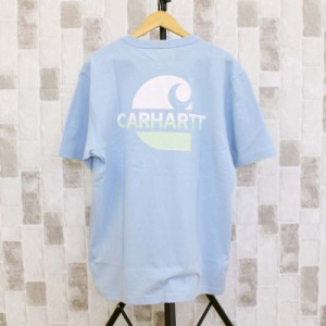 送料無料 Carhartt カーハート ルーズフィット Cグラフィック バックプリント ポケット付き 半袖Tシャツ トップス メンズファッション 男