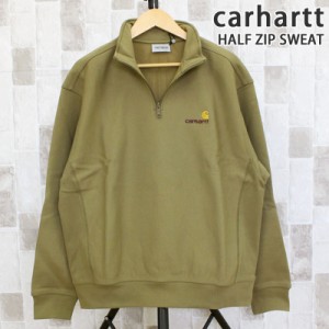 送料無料 carhartt carhartt カーハート ハーフジップ アメリカンスクリプト スウェット Half Zip American Script Sweat I027014 メンズ