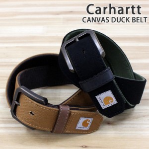 送料無料 Carhartt カーハート ベルト キャンバスダックベルト ワークベルト Canvas Duck Belt メンズ レディース プレゼント ギフト