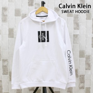 送料無料 Calvin Klein カルバンクライン CK トラベリング モノグラム HW パーカーLS TRAVELING MONOGRAM HW HOODIE スウェット 裏起毛 