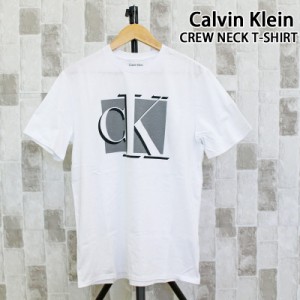 送料無料 Calvin Klein カルバンクライン CK ビッグロゴクルーネックTシャツ メンズ ブランド ゆうパケ