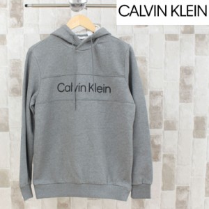 送料無料 Calvin Klein カルバンクライン CK アイコニックロゴスウェットプルオーバーパーカー