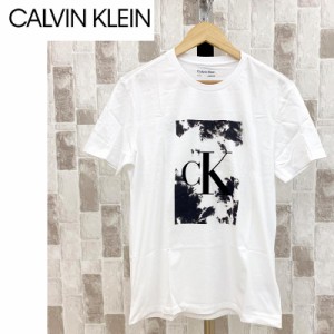 送料無料 Calvin Klein カルバンクライン CK フォレストBOX モノグラムTシャツ メンズ ブランド ゆうパケ