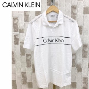 送料無料 Calvin Klein カルバンクライン CK スラブブロックスキッパーポロシャツ メンズ ブランド