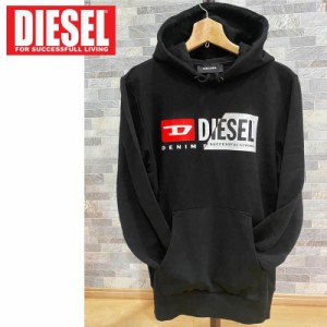 送料無料 DIESEL ディーゼル Wロゴ プリント スウェット プルオーバー パーカー  春 秋 冬 おすすめ おしゃれ