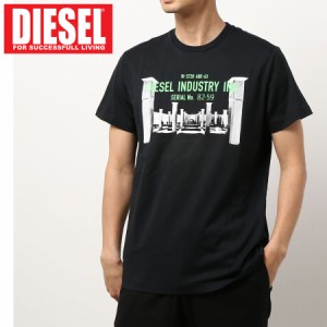 送料無料 DIESEL ディーゼル ロゴプリント クルーネック 半袖Tシャツ「T-DIEGO-S13」メンズ ブランド 春 夏 おしゃれ おすすめ ゆうパケ