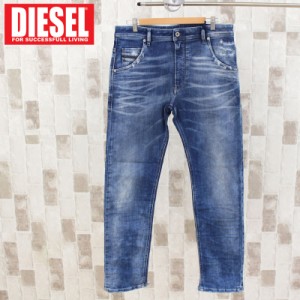 送料無料 DIESEL ディーゼル デニム メンズ JOGG JEANS ジョグデニム スウェットデニム ストレッチ ダメージ テーパード USED加工 ジーン