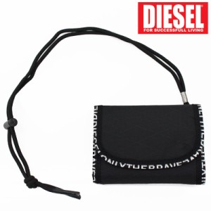 送料無料DIESEL ディーゼル 財布 3つ折り財布 ウォレット ベルクロ ロゴ ブランド 無地 ウォレットコード X08104　P4220 YOSHINO VERT WA